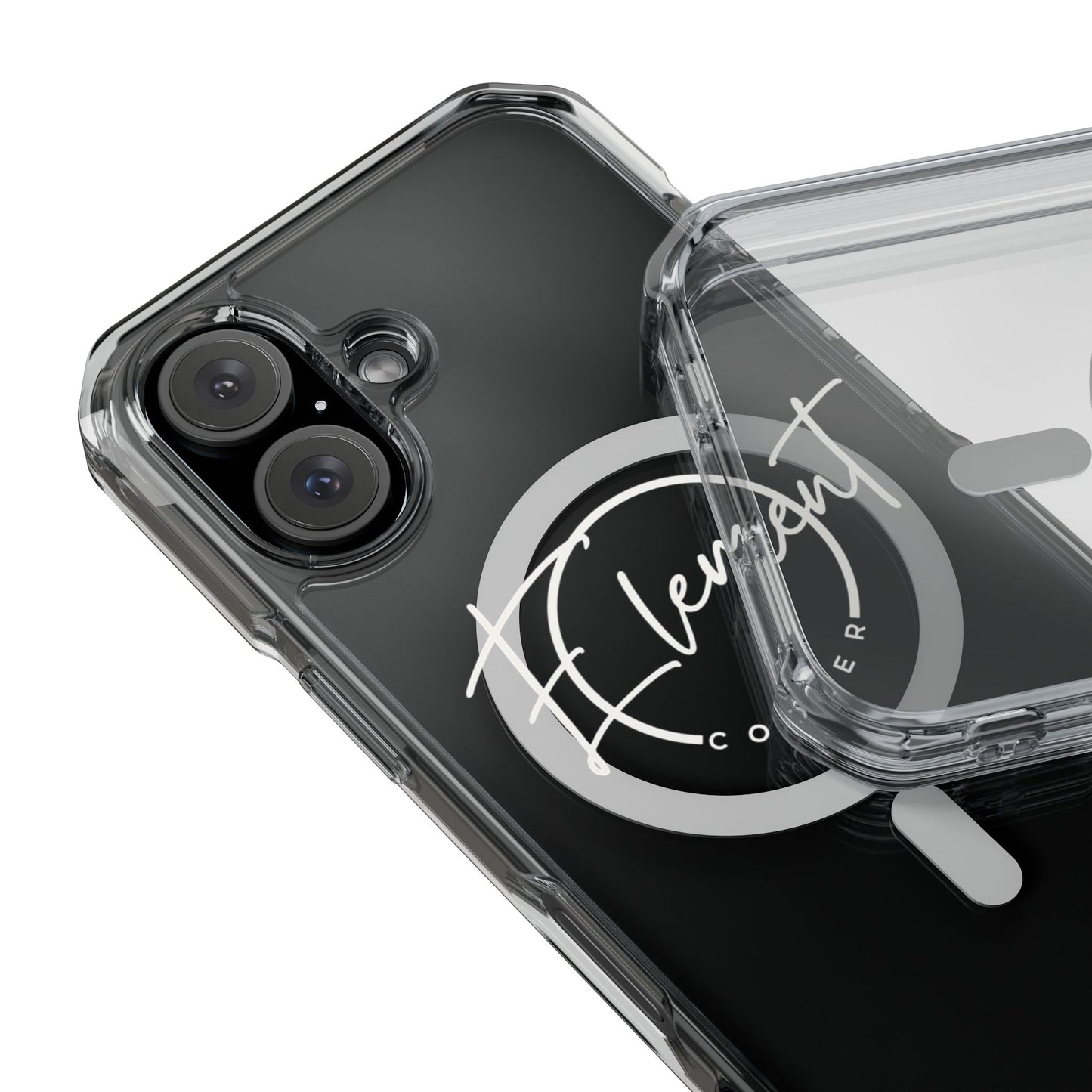 Magnetic Clear Impact Case - Element Cooler Design for Stylish Protection