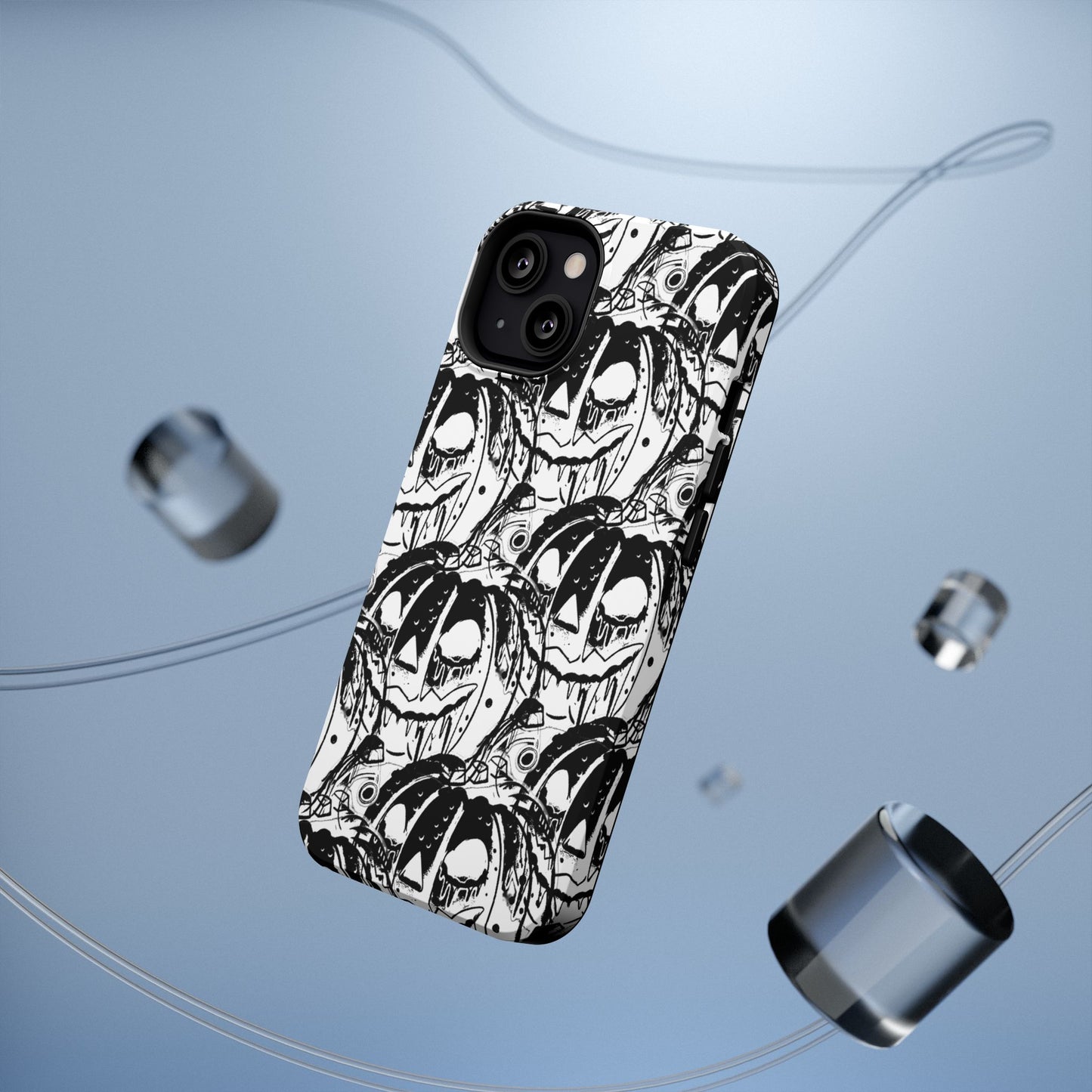 Halloween Pumpkin Impact-Resistant Phone Case - Spooky Design for Fall Celebrations