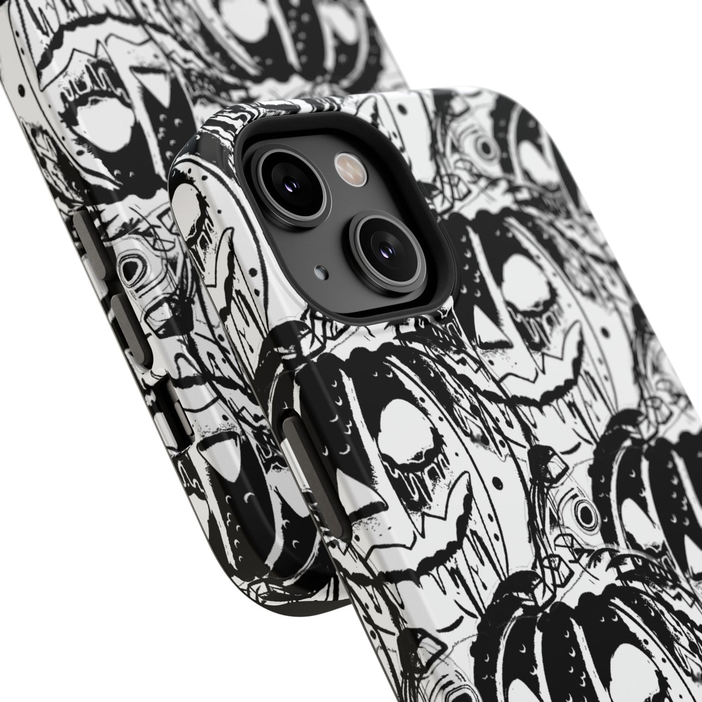 Halloween Pumpkin Impact-Resistant Phone Case - Spooky Design for Fall Celebrations