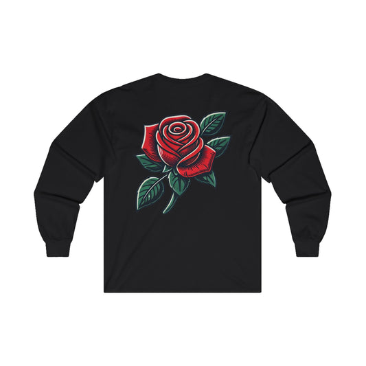 Unisex Long Sleeve Tee - Rose