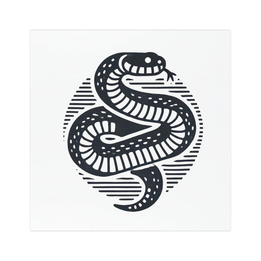 Snake Design Car Magnet - Stylish Automotive Accessory