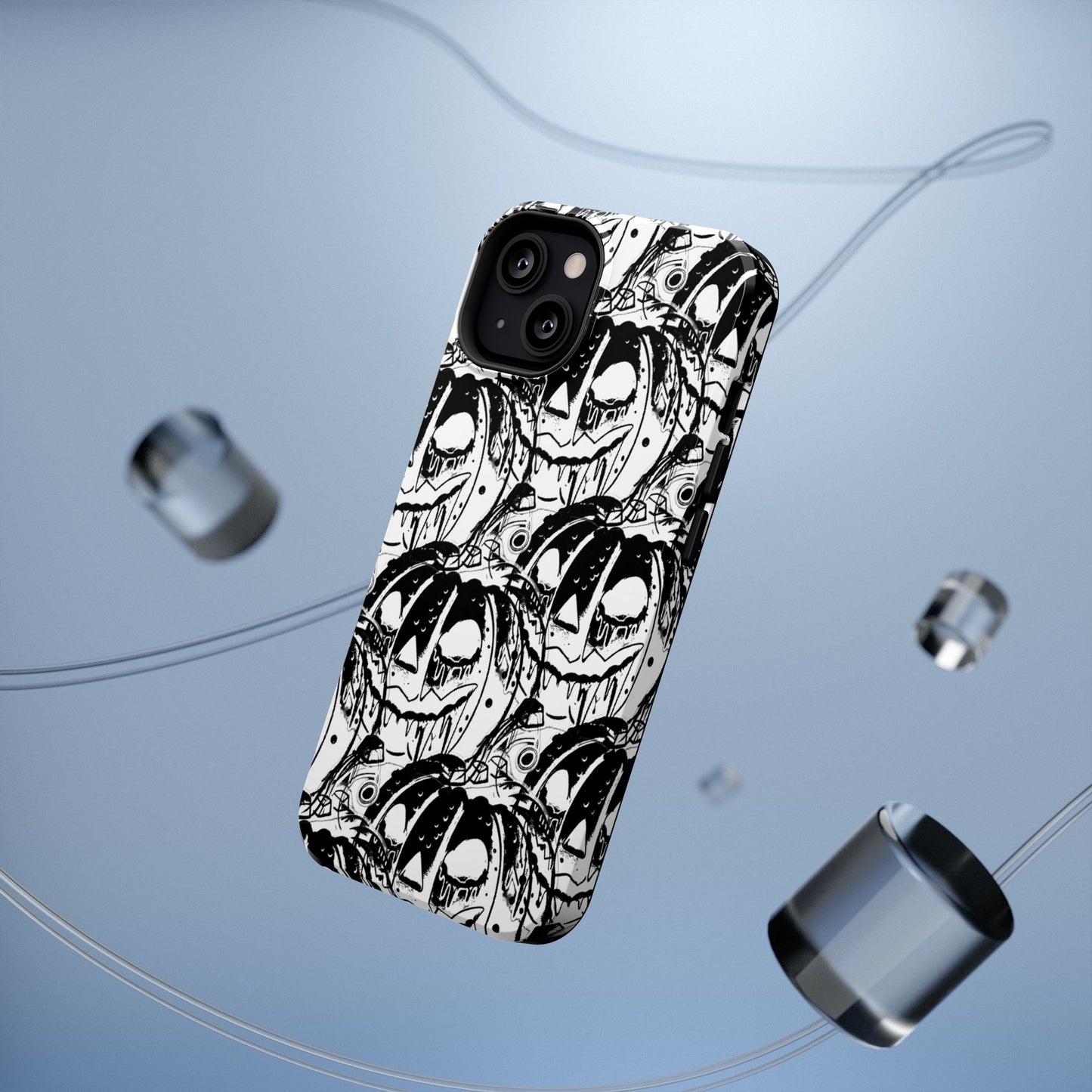 Halloween Pumpkin Impact-Resistant Phone Case - Spooky Design for Fall Celebrations