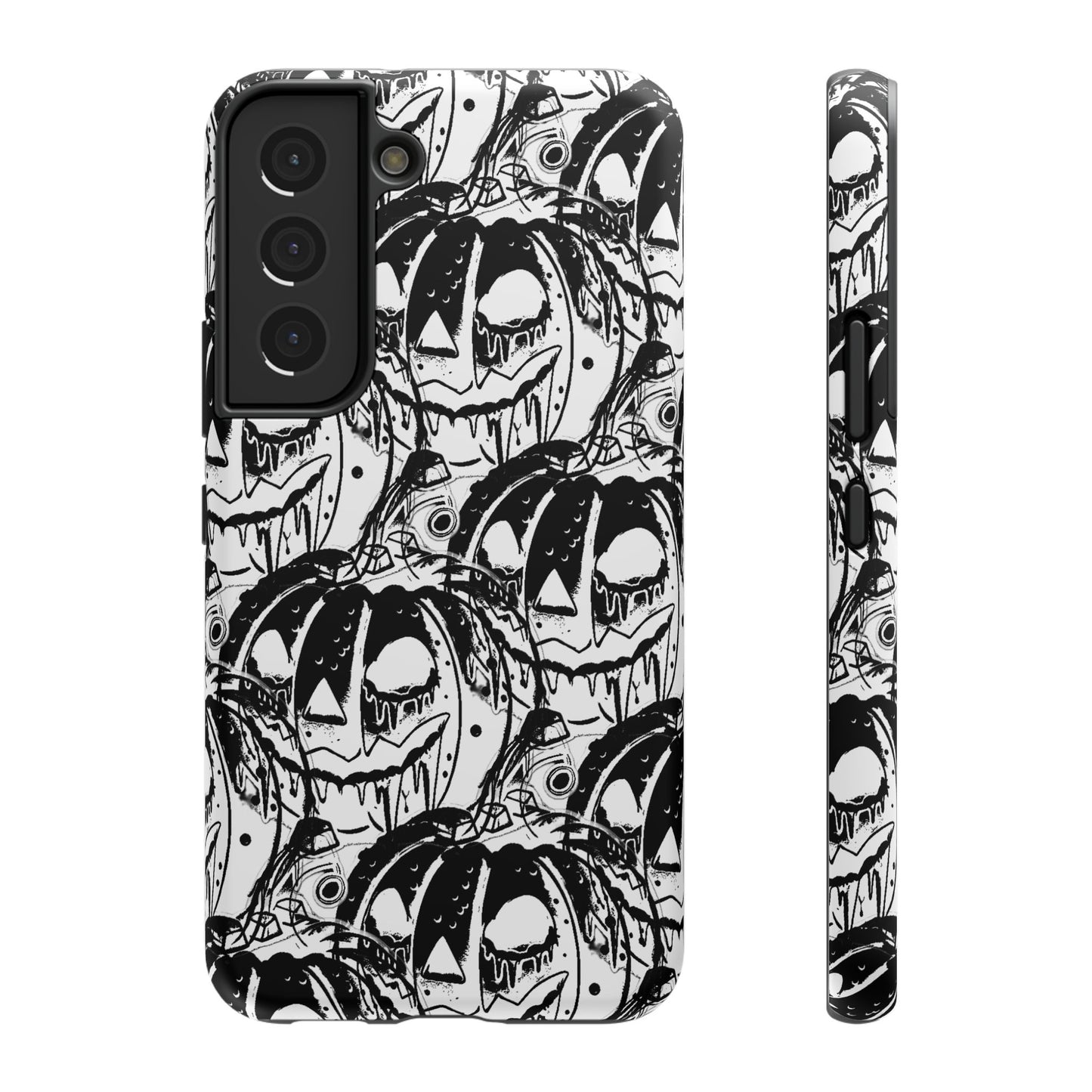 Halloween Pumpkin Impact-Resistant Phone Case - Spooky Design for Fall Celebrations